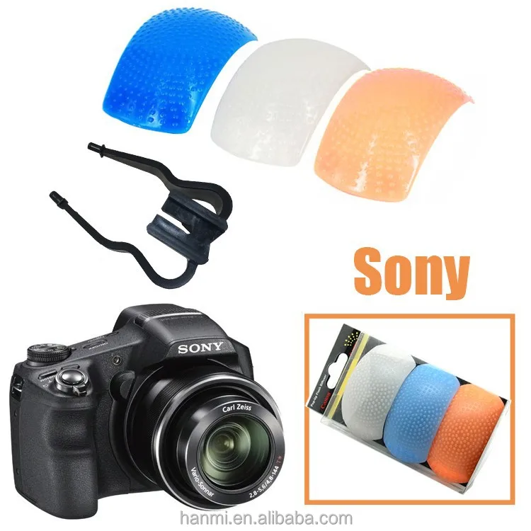 
3 Colors Flash Diffuser for Sony Digital Cameras 