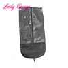 Different colors available human hair extension bags with hanger hook