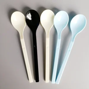 Best selling disposable plastic ice cream  spoon wholesale small tea spoons