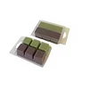 Plastic Duo Candles Clamshell Boxes for wax packaging