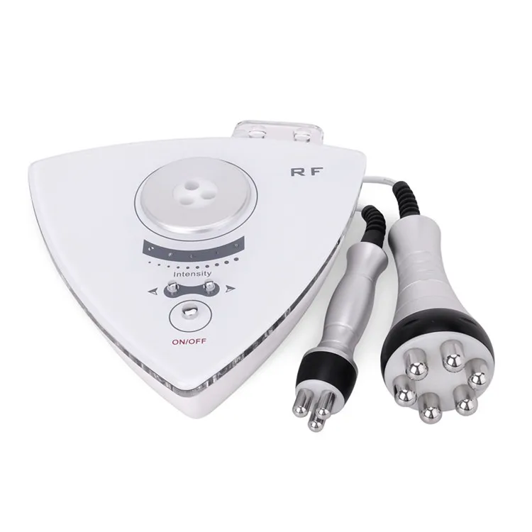 

Newest facial portable radio frequency body facial lift beauty machine, White