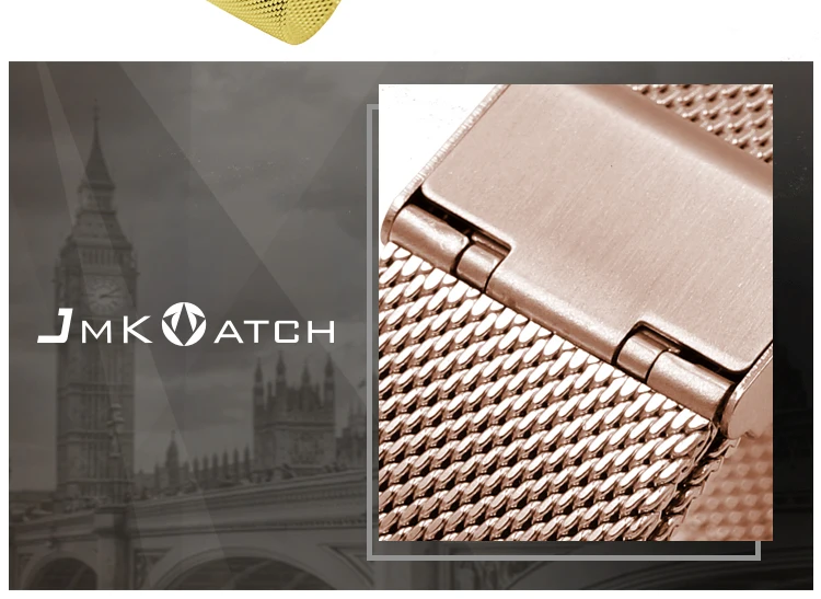 Stainless steel 06 mesh ordinary wrist metal watch band