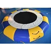 Bouncia Round Commercial Inflatable Water Trampoline With Spring Structure