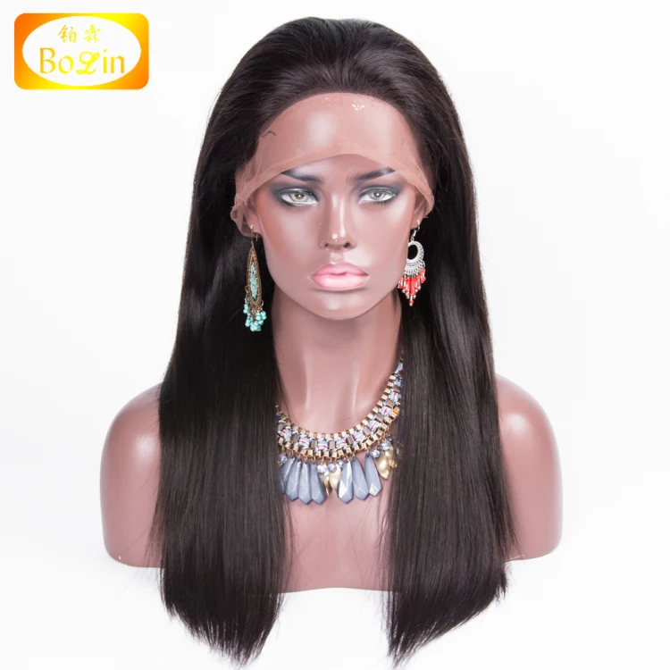 

Bolin Hair Free Shipping Fast Delivery Bleached Knot 150% Density Human Hair Wigs For Black Women Full Lace Wig Baby Hair