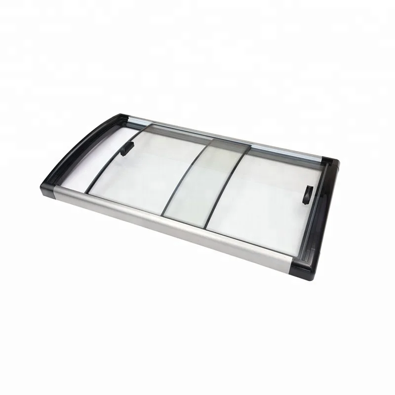 
glass door sets for chest freezer with ABS+PVC frame 