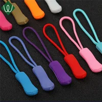 

High Quality Nylon Pulls Custom Common Use Design Soft Rubber Embossed PVC Zipper Pullers for Bags