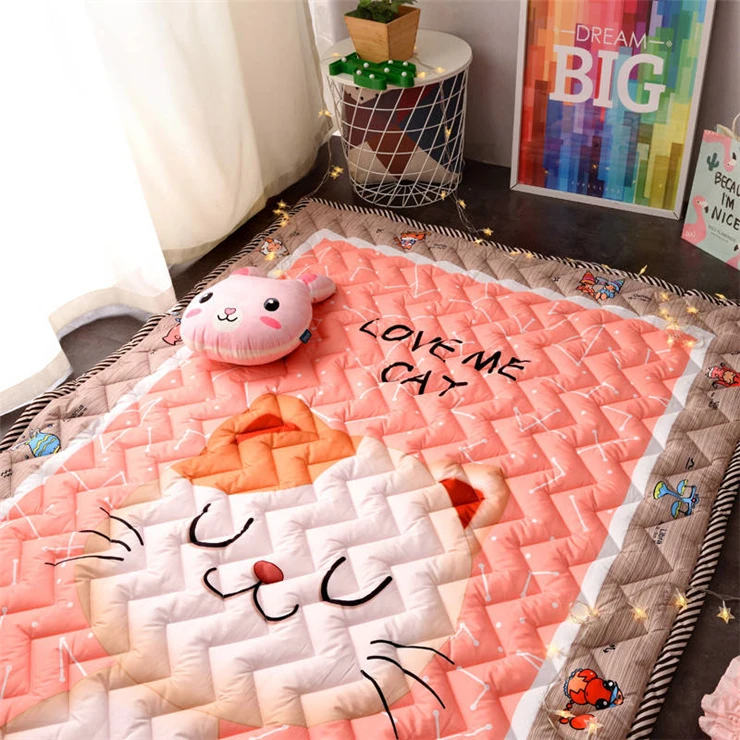 animal cartoon soft game foam baby playing activity mat