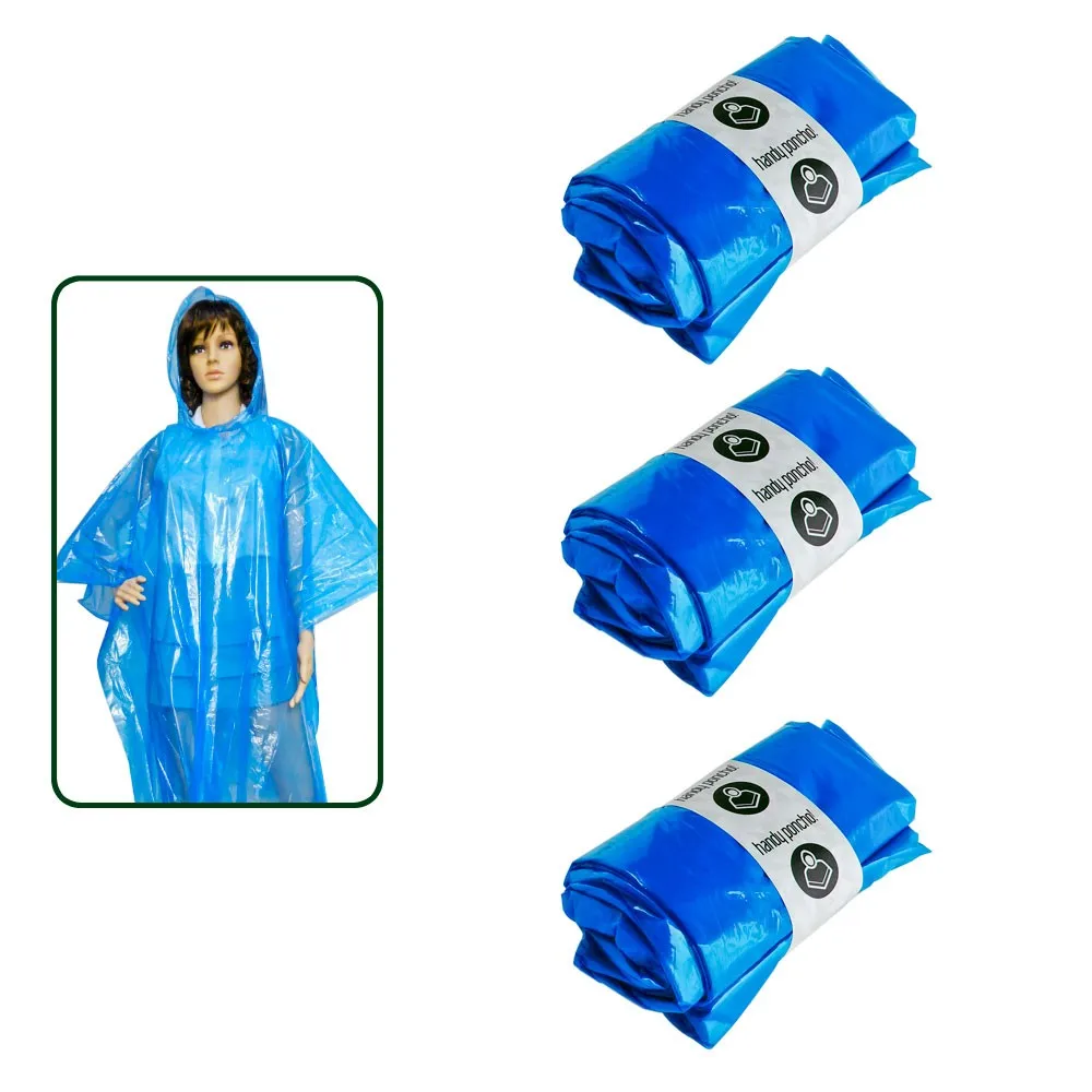 Rain Poncho Cloak Disposable Blue - Buy Rain Poncho Disposable Blue ...