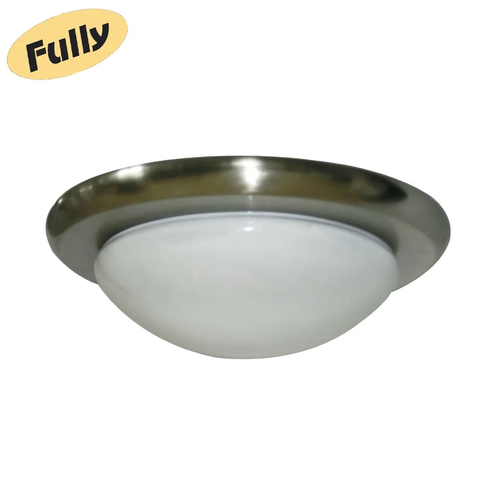 Fully Contemporary  2 Bulbs E27 Customized Indoor Glass Stoving Varnish Ceiling Light