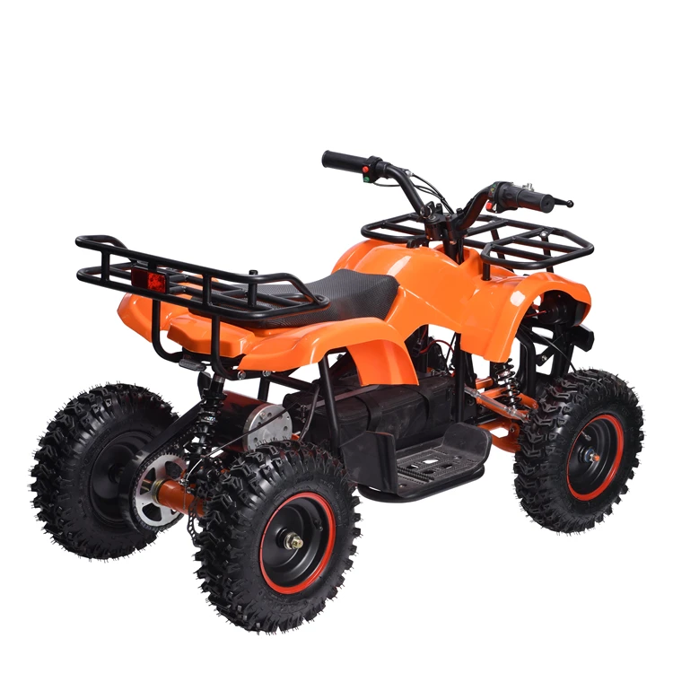 
New model aluminium alloy frame material adult electric atv 36v cheap kids electric quad bike with big wheel 