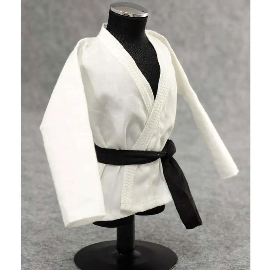 ZY Toys Men's White Judo Suit 1/6 Fit for 12inch action figure