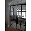 Competitive price swing interior steel french doors