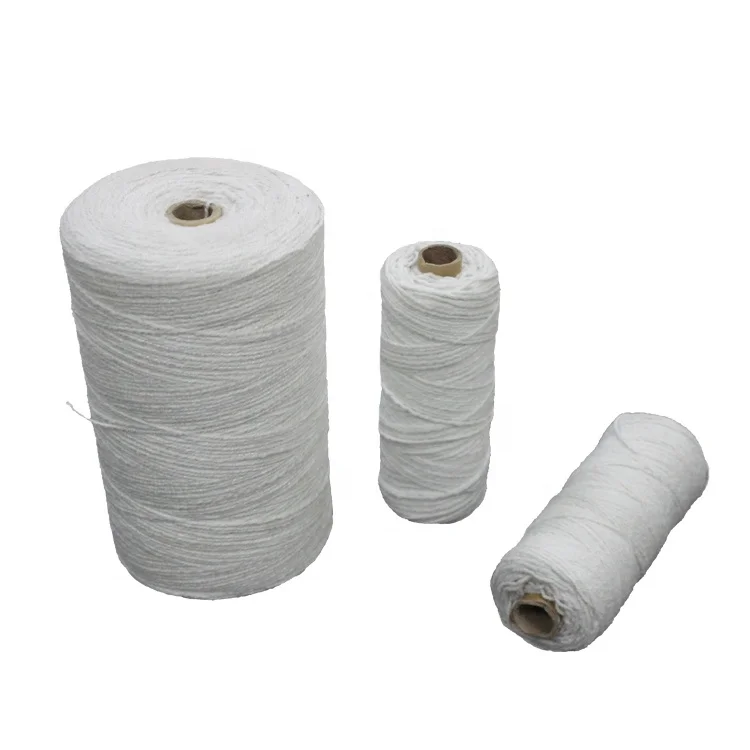 
Industrial Refractory Sealing Twisted Ceramic Fiber Yarn 