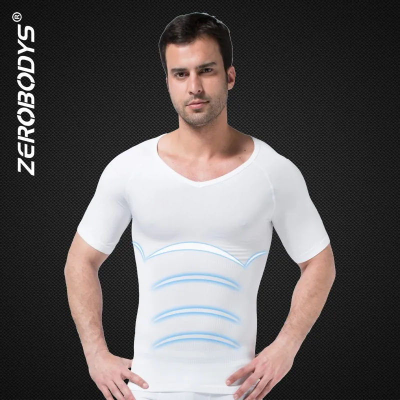 

W320 ZEROBODYS Comfortable Seamless Compression Fat Burning Slim Shirt