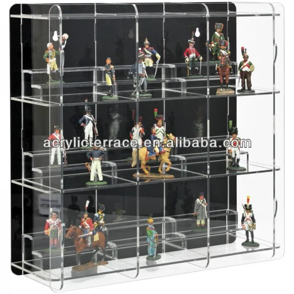 Bobble Head Doll Cases Acrylic Display Case For Multiple Bobble Head