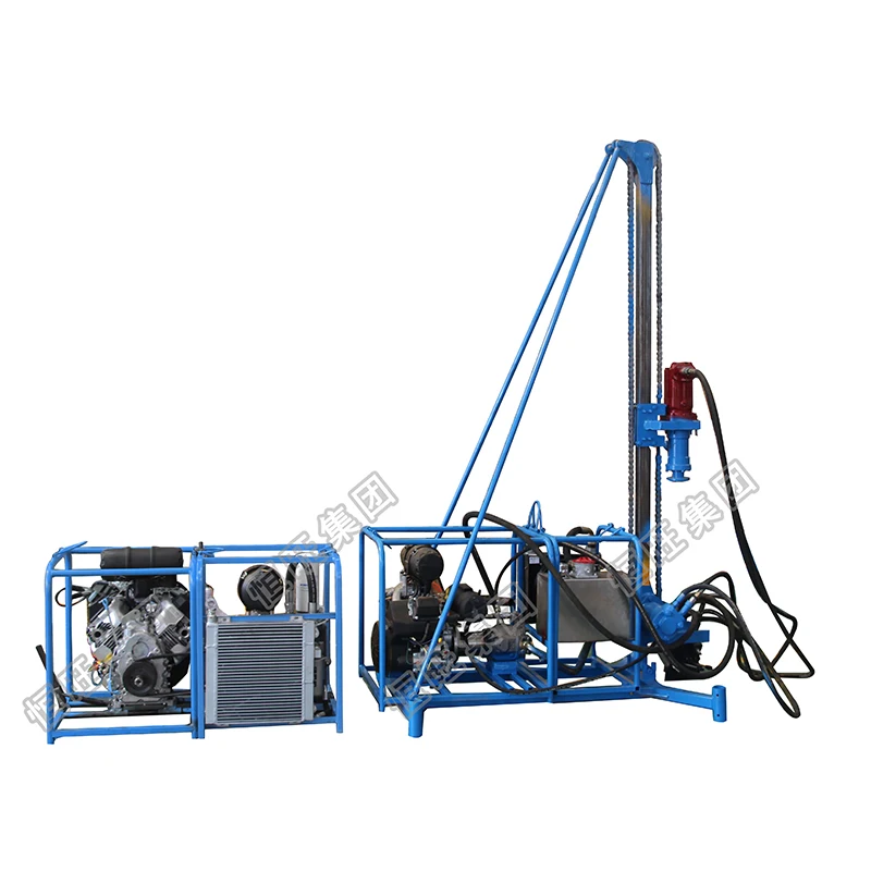 Best core drilling rig 50m depth for geological survey and hard rock