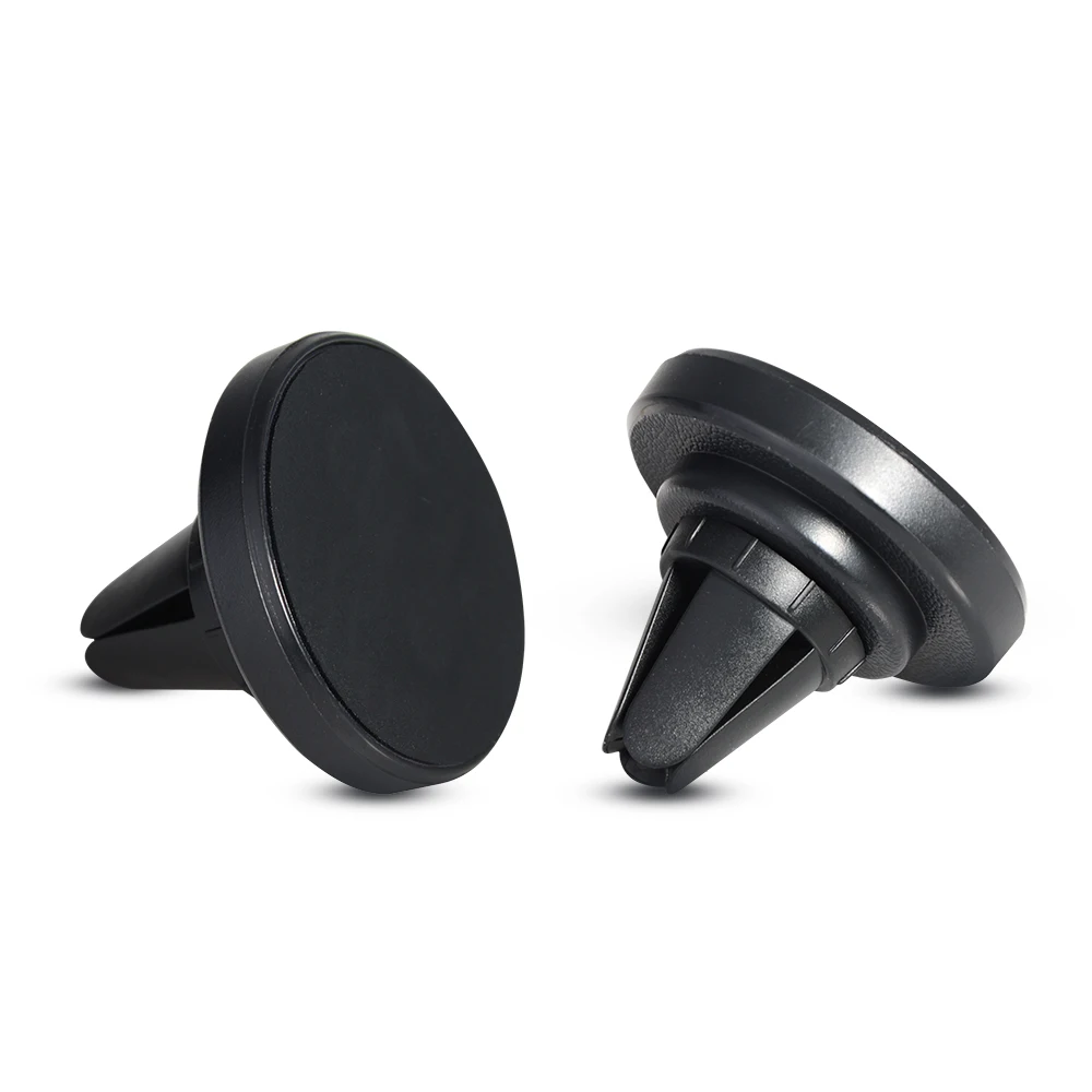 

Hot sale universal air vent magnet car mount phone holder custom logo, Black