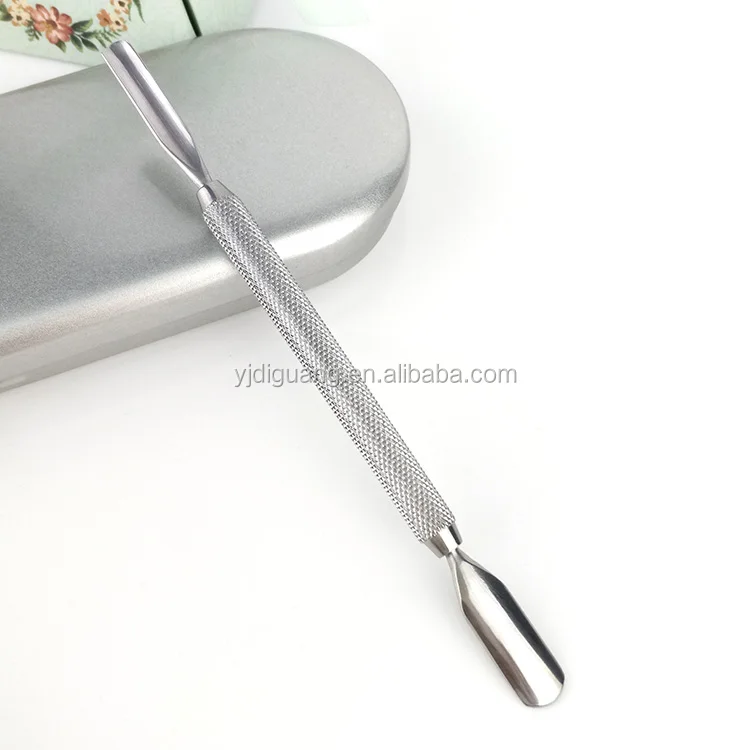 

Professional 4 in 7 stainless steel nail cuticle pusher trimmer remover nail cleaner tool