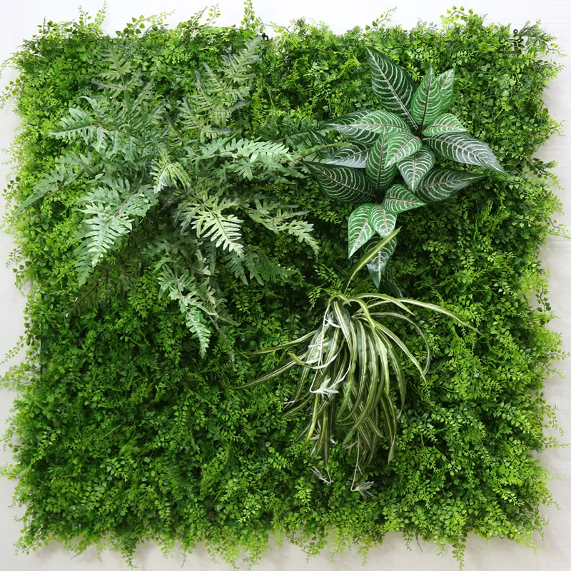 customized size anti-uv garden hotel home decoration magnolia leaves artificial green fakes living wall plant
