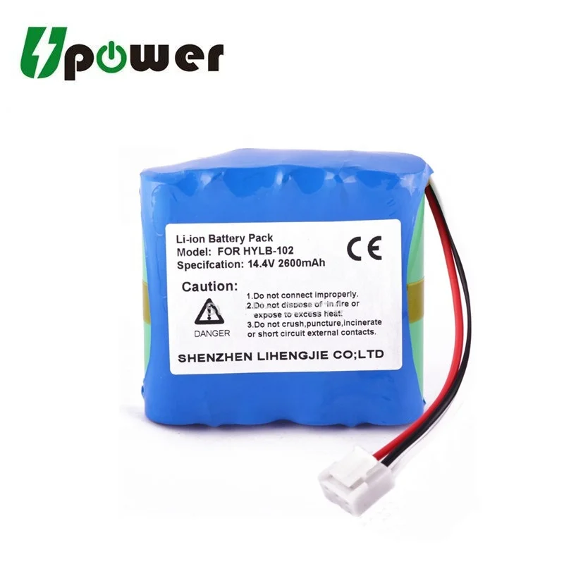 14.4v 2600mah Li-ion Battery Hylb-102 For Edan Se-1 Se-100 Se-1200 Se ...