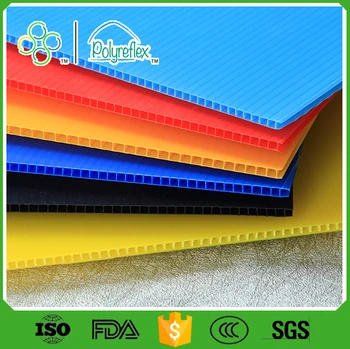 rigid corrugated colored plastic sheetswaterproof plastic