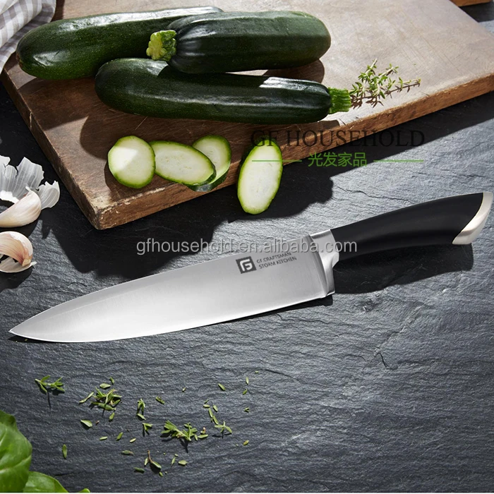 

Pro Kitchen 8 inch Chef's Knife Best Premium German High Carbon Stainless Steel, Ergonomic Handle, Multi-Use For Slicing, Dicing