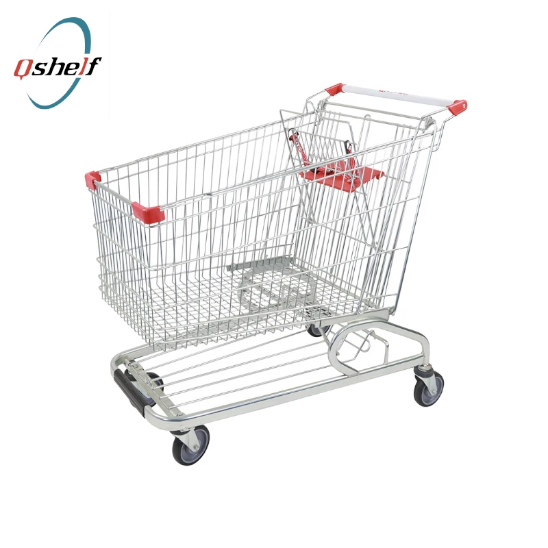 212l Australia Style Supermarket Shopping Trolley / Shopping Cart