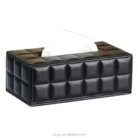 

PU Leather Tissue Box Luxury Tissue Box for Home Hotel