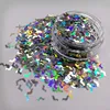 Supply festival bats shape metallic glitter for crafts and decoration