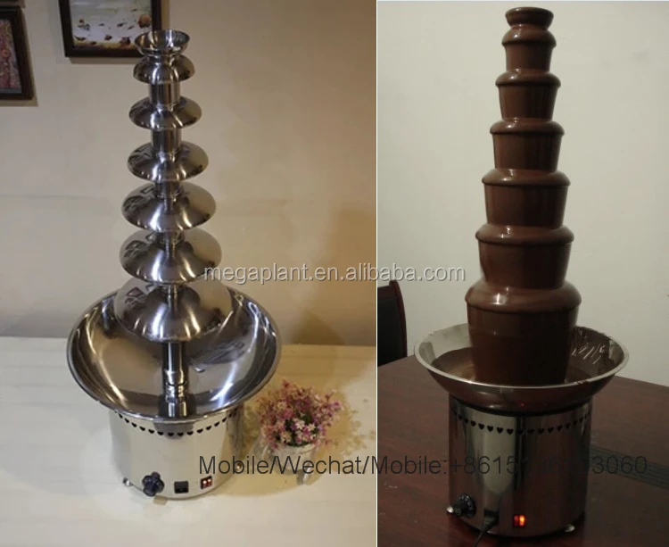 Stainless Steel Waterfall Chocolate Fountain Buy Chocolate Fountain