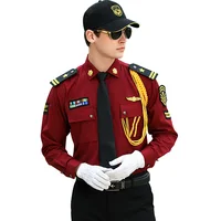 

New Design Security Guard Uniform Dress Suit with Accessories