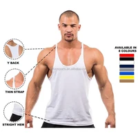 

2020 Wholesale Fitness Fashion Mens Bodybuilding Gym Vest Stringer Singlet Tank Top