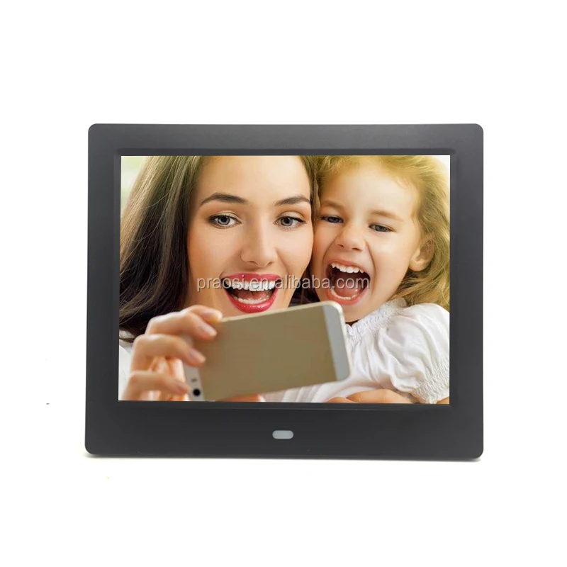 

Professional New A Screen 800*600 4:3 Ratio Small 7.8 inch Black Digital Photo Frame/ slim digital display 8 For Sale, Black/white