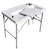 Hunting stainless steel fish cleaning cutting table