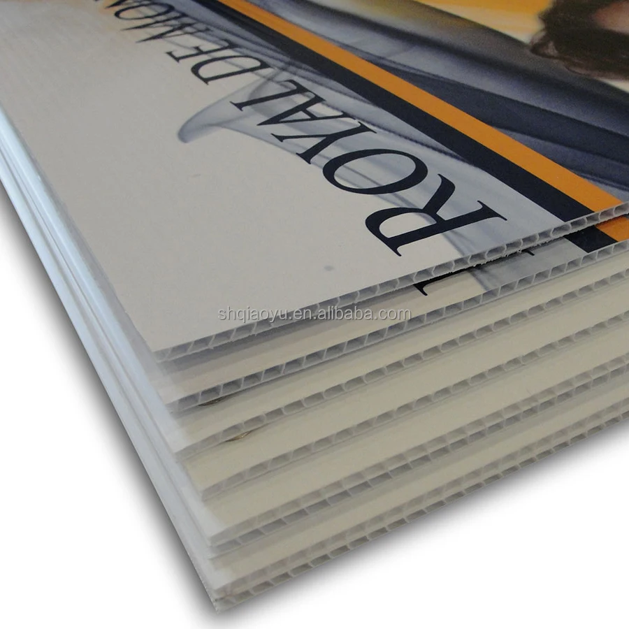 
Factory Price Wholesale Custom Logo Printed 4x8 Coroplast Sheet Sign For Yard 