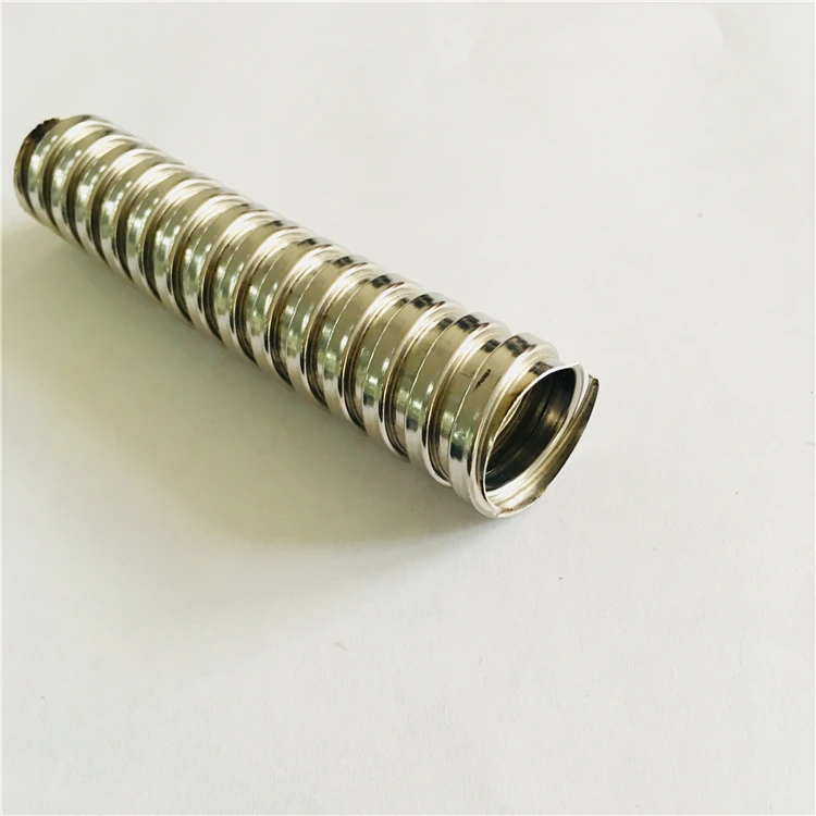 Guaina Passacavi In Acciaio Inox - Flessibile, Lunghezza 56 Cm, Diametro 10 Mm, Per Porte E Muri - Foto 10