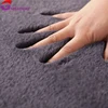 Amazon Hot Home decor 100% polyester faux fur mat faux wool mat rabbit hair mat