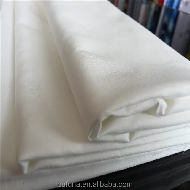 Bleached White 100 Polyester Brushed Dyed Fabric Buy 100 Polyester