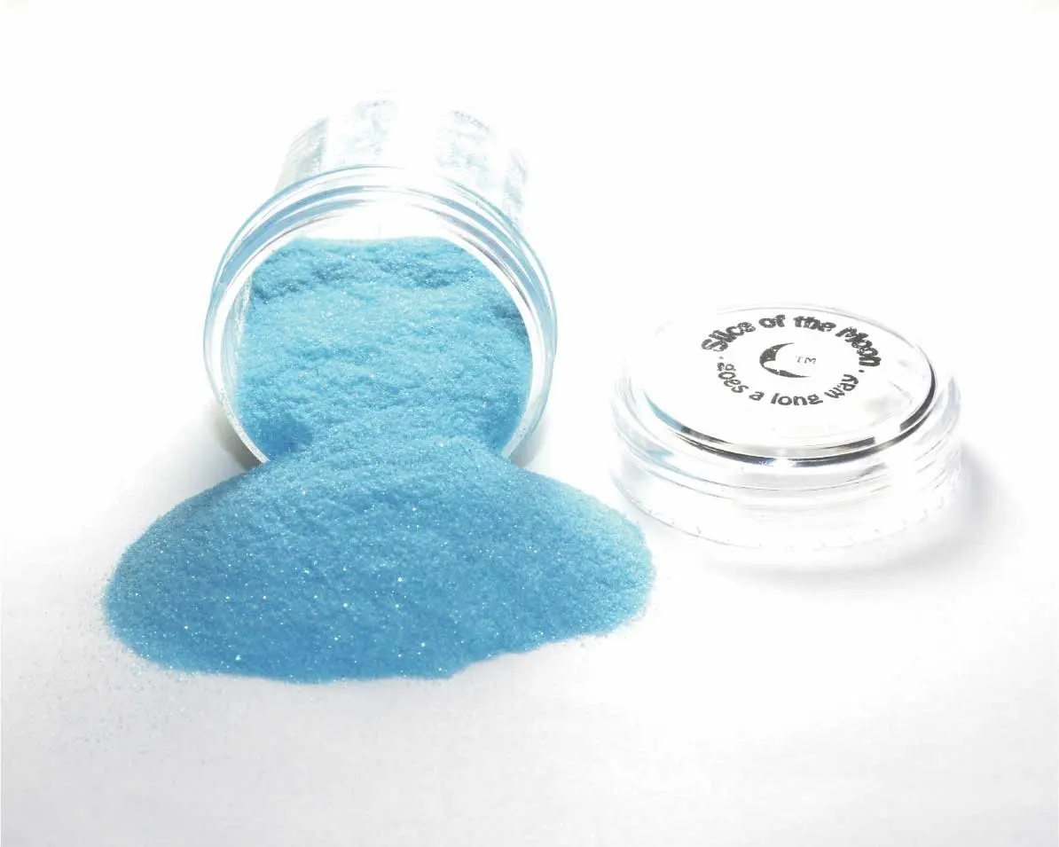 Slice of the Moon Christmas Green Glitter Powder 15g Non-solvent Glitter Powder
