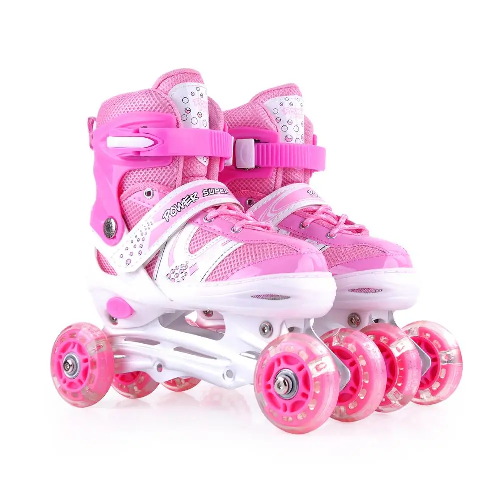 

PAPAISON New Style Inline roller skates adult wholesale speed roller Skating 608 bearing roller skate, Blue, pink