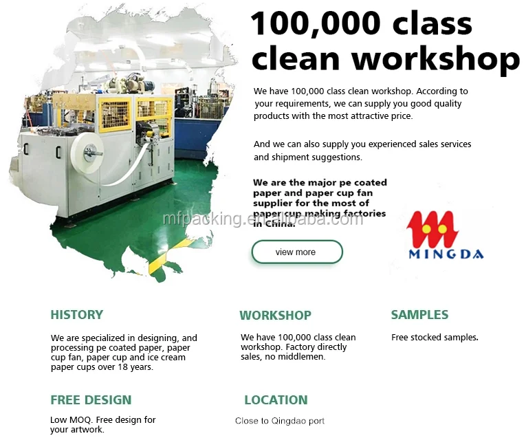 PE Coated Paper Jumbo Rolls for Making Paper Cups