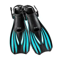 

Factory direct sale professional open heel adjustable training scuba dive swimming fins