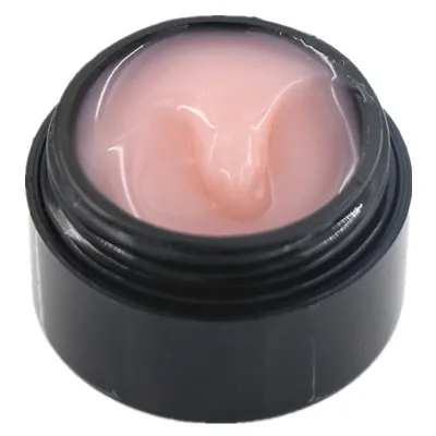 

8ML Nail Art Acrylic Crystal UV LED Quick Extension Gel Black Box Package, 6 colors /set