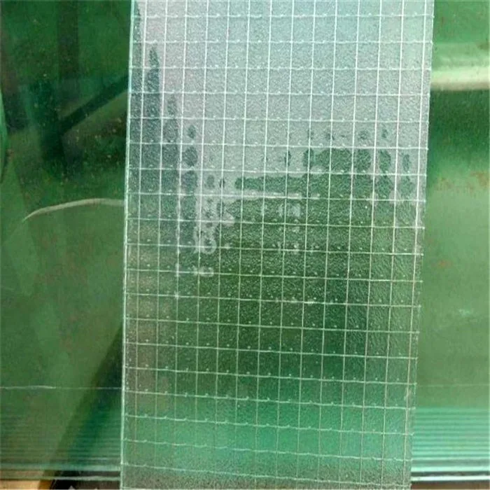 Tempered Wire Glass 4mm 5mm 6mm 7mm 8mm 10mm 12mm Wire Reinforced Glass 