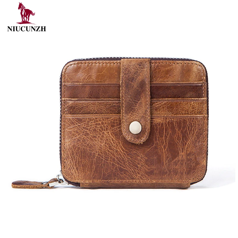 

Wallet Genuine Leather 7609 Men's Wallet Money Clip Credit Card Holder