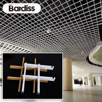 Aluminum Suspended Grid Ceiling Panels For Interior Modern Open Ceiling Design Decorative Aluminum Suspended Grid Ceiling Tile Buy Ceiling