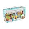 PU Foam 10 Bowling Pins & 2 Ninja Bowling Balls Gift Packaging Bowling Toy Set