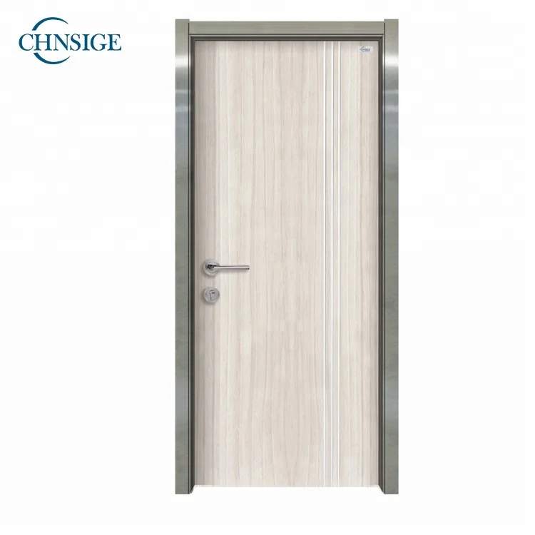 Solid Wood Interior Door With Pressed Steel Door Frames Buy