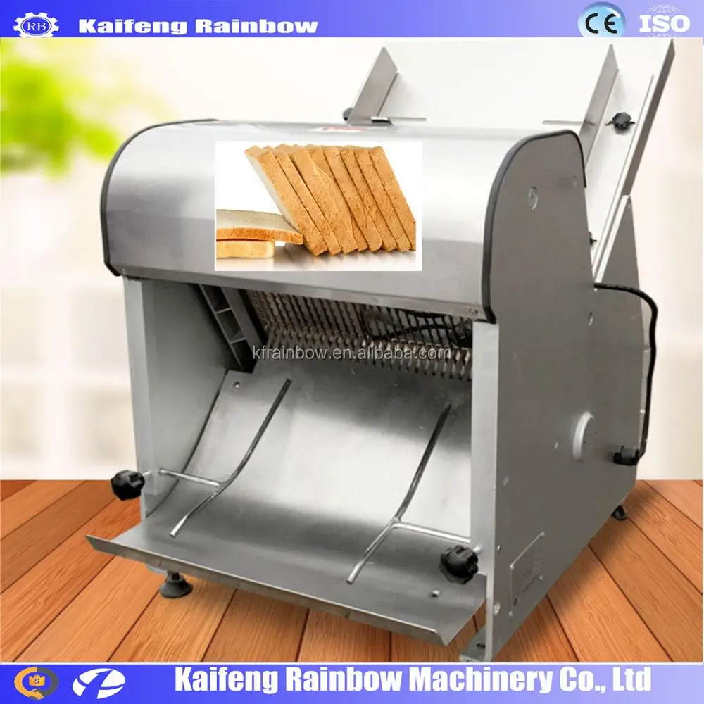 Manufacture Big Capacity Bread Cutting Machine Bread Slicer/baguette