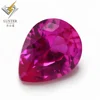 Pear cut 3 # laser ruby indian ruby rings splendid zoisite rough ruby new products